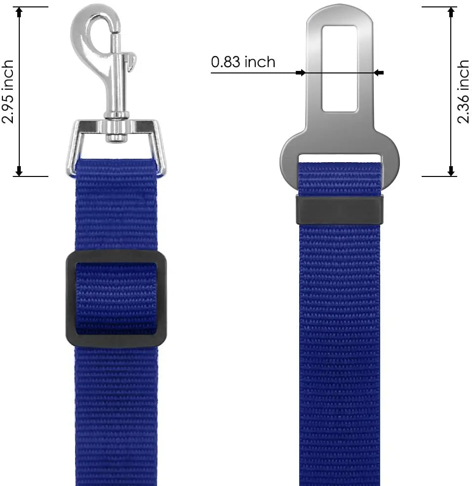 Adjustable Pet Car Seat Belt - Multiple Colours