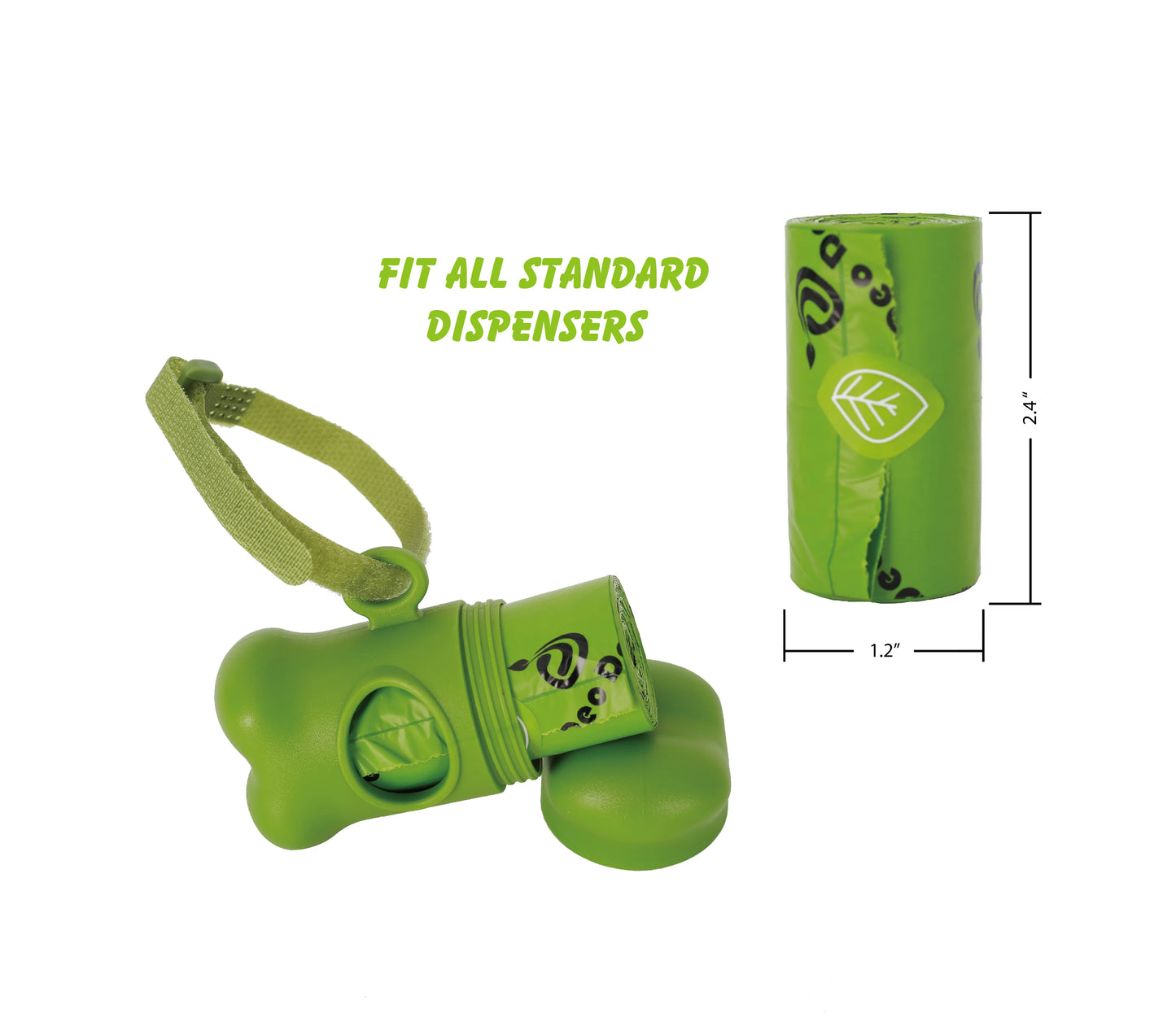 Biodegradable Sakura Scented Poop Bags. Bulk available.