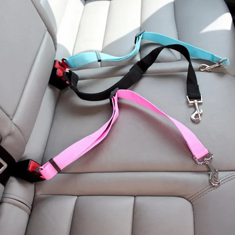 Adjustable Pet Car Seat Belt - Multiple Colours