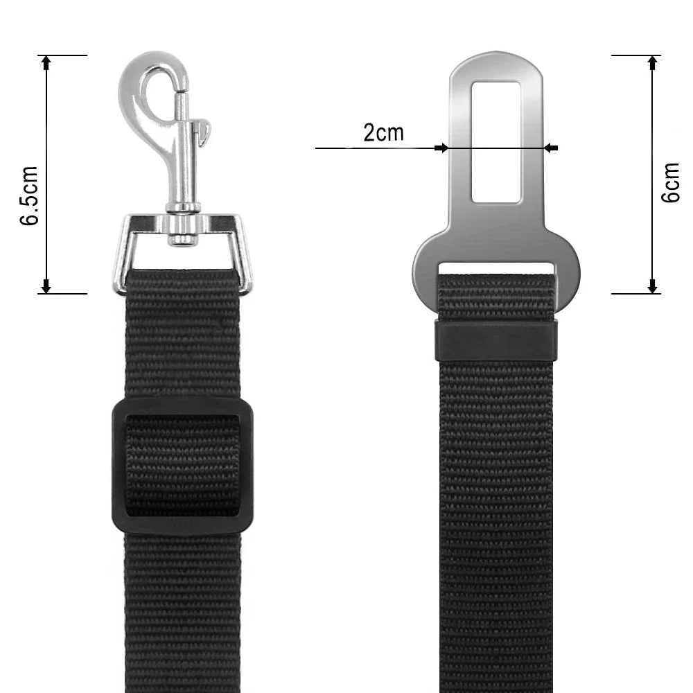 Adjustable Pet Car Seat Belt - Multiple Colours