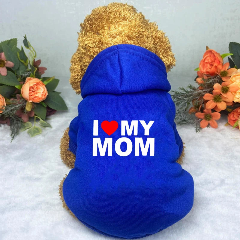 Pet Hoodies - I Love My Mom