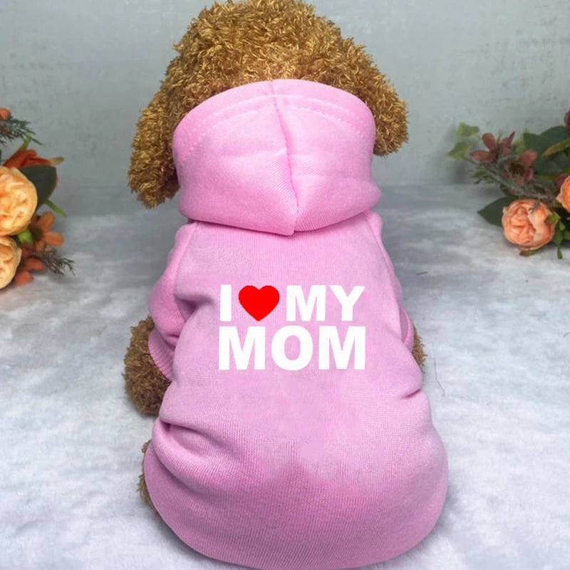 Pet Hoodies - I Love My Mom