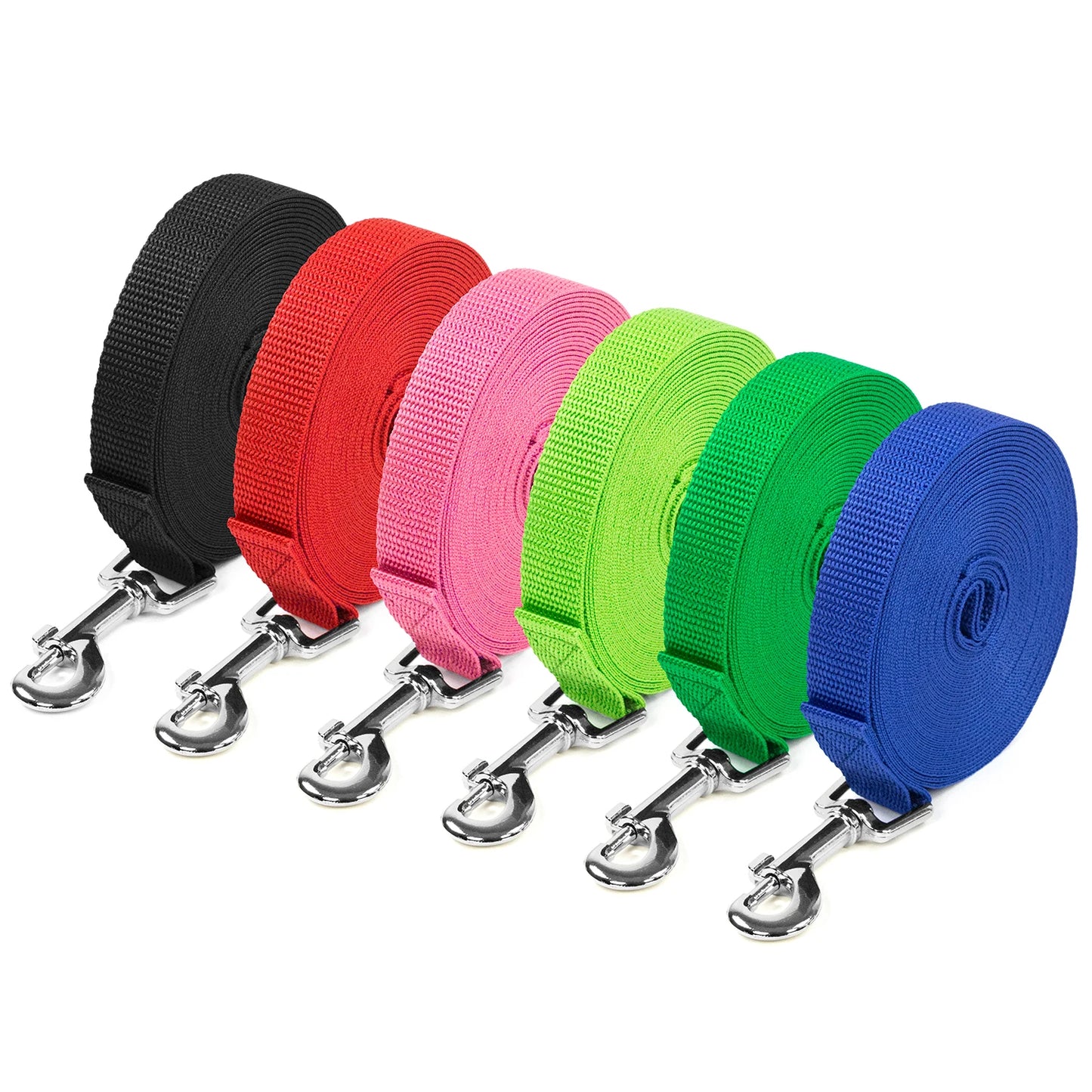 Nylon Dog Leashes - Multiple Lengths Available