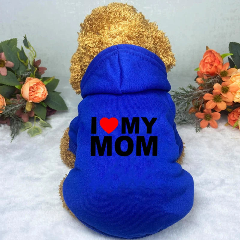 Pet Hoodies - I Love My Mom