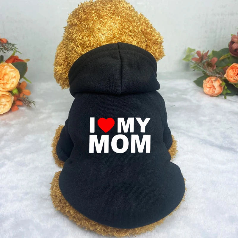 Pet Hoodies - I Love My Mom