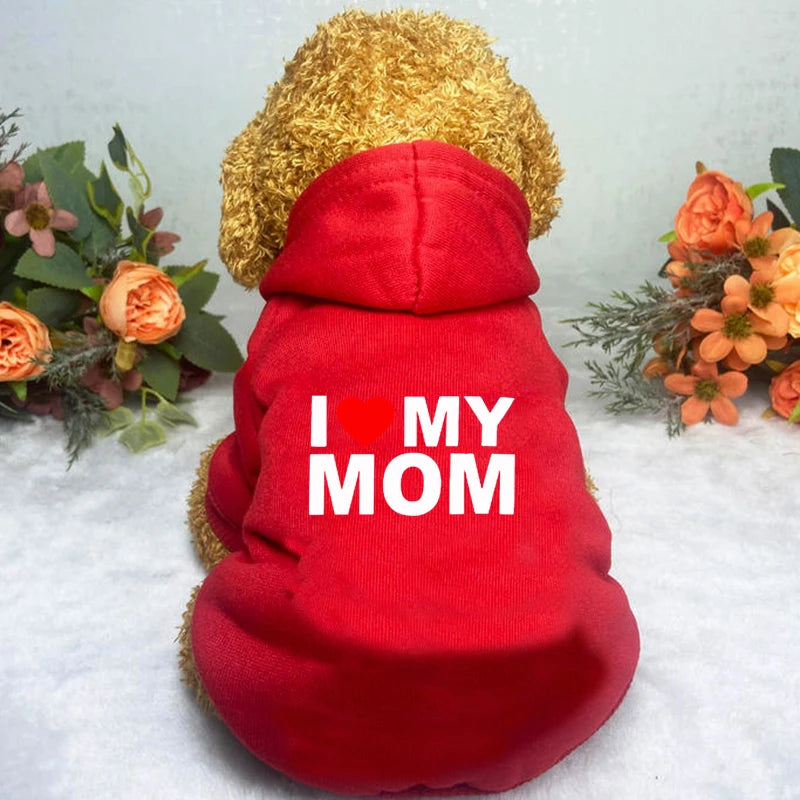 Pet Hoodies - I Love My Mom