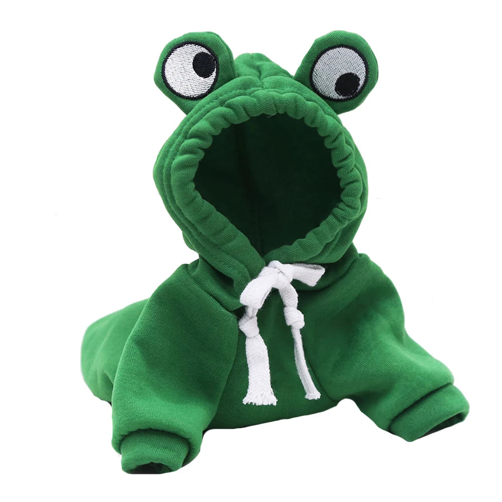 Pet Hoodies - Frog